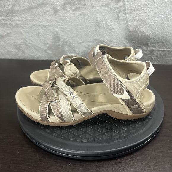 Teva Women's Size 8 Tirra Sport Hiking Water Sandals Classic Beige NWOB - Picture 3 of 11